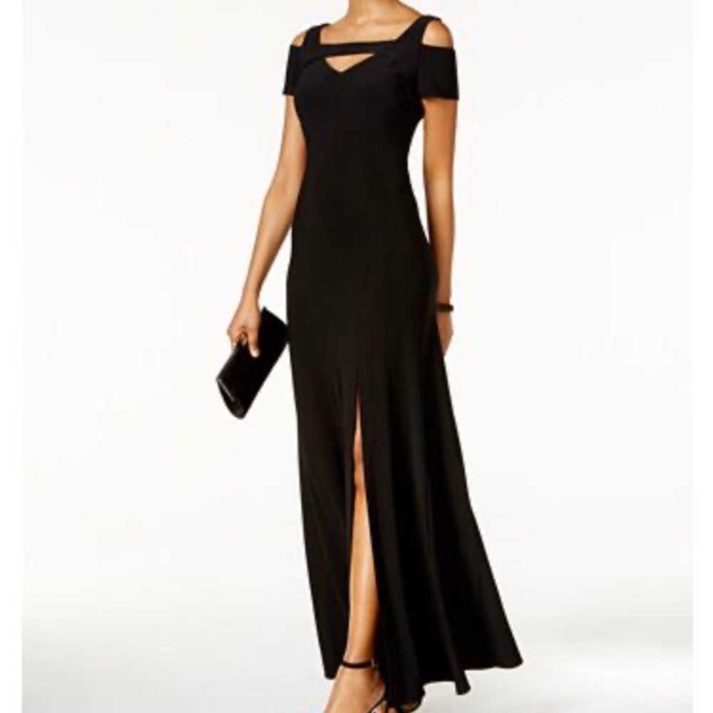 Long black dress